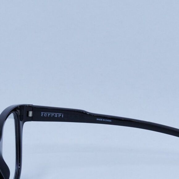 🕶️ New Ferrari Scuderia FZ8006 501 Eyeglasses - Black Frame - Picture 5 of 10